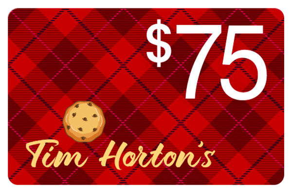 Win $75 Tim Horton’s Gift Card