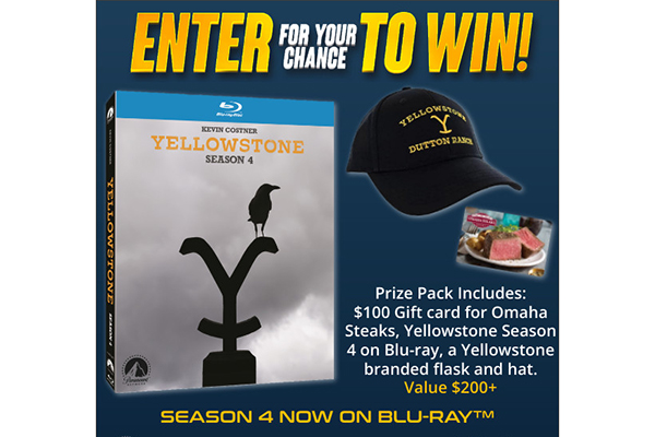 Free Yellowstone Prize Pack