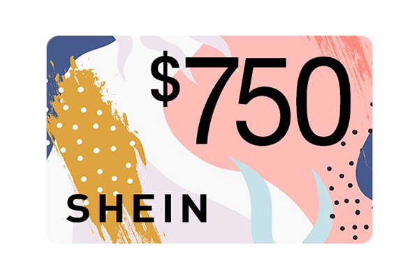 Win $750 Shein Gift Card