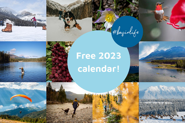 Free 2023 #basinlife Calendar