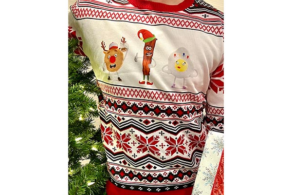 Free Denny’s Christmas Sweater