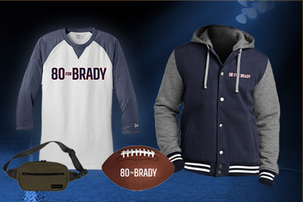 Free 80 For Brady Prize Pack