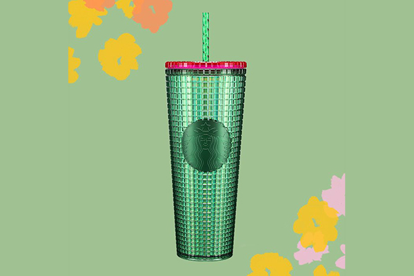 Free Starbucks Sprout Grid Cold Cup