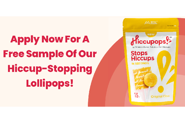 Free Hiccup-Stopping Lollipops